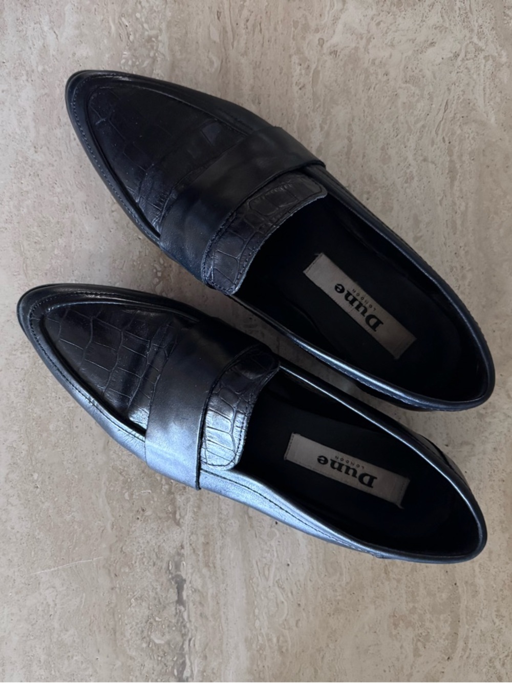 Dune London Leather Loafers